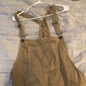 XXL American Eagle Tan Short Overalls